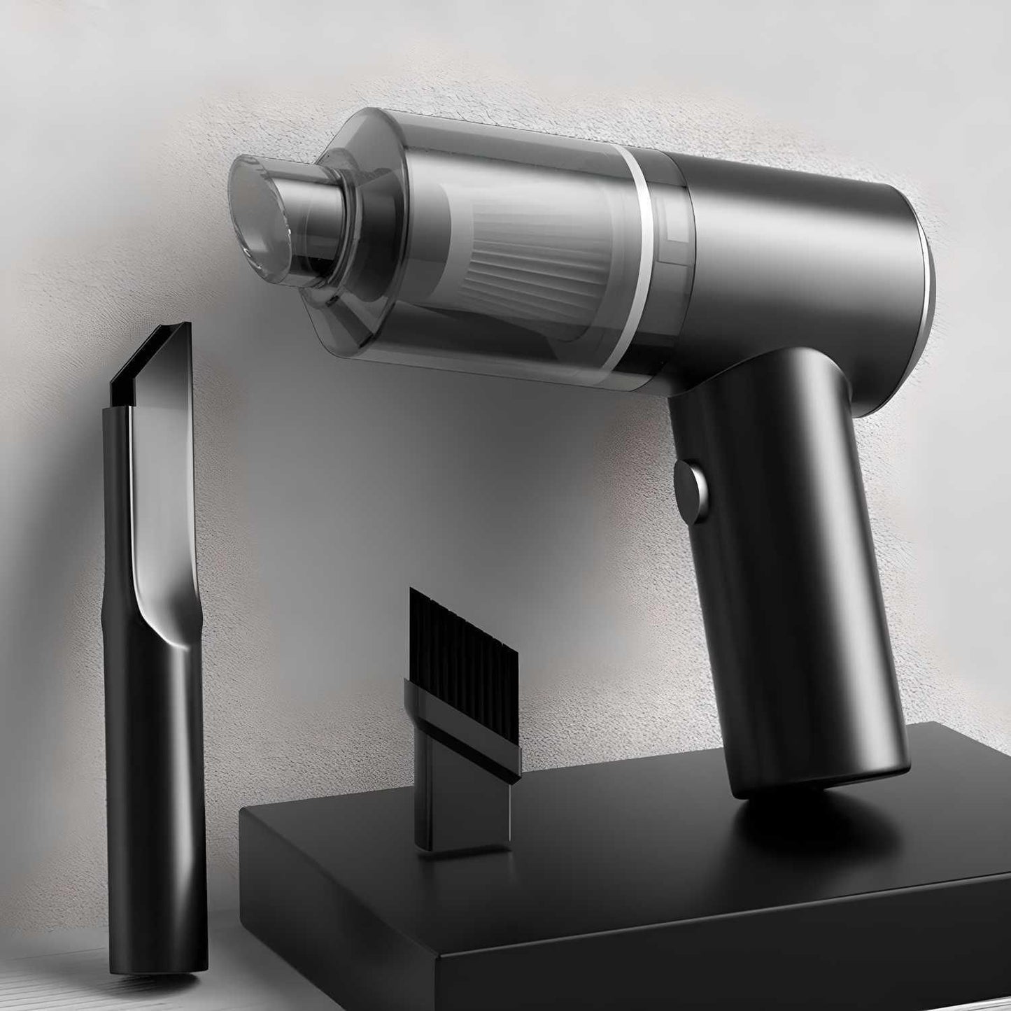 Portable Wireless Air Duster & Mini Vacuum Cleaner