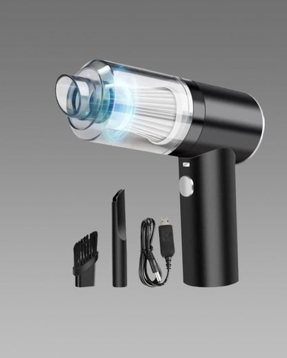 Portable Wireless Air Duster & Mini Vacuum Cleaner