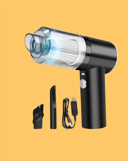 Portable Wireless Air Duster & Mini Vacuum Cleaner